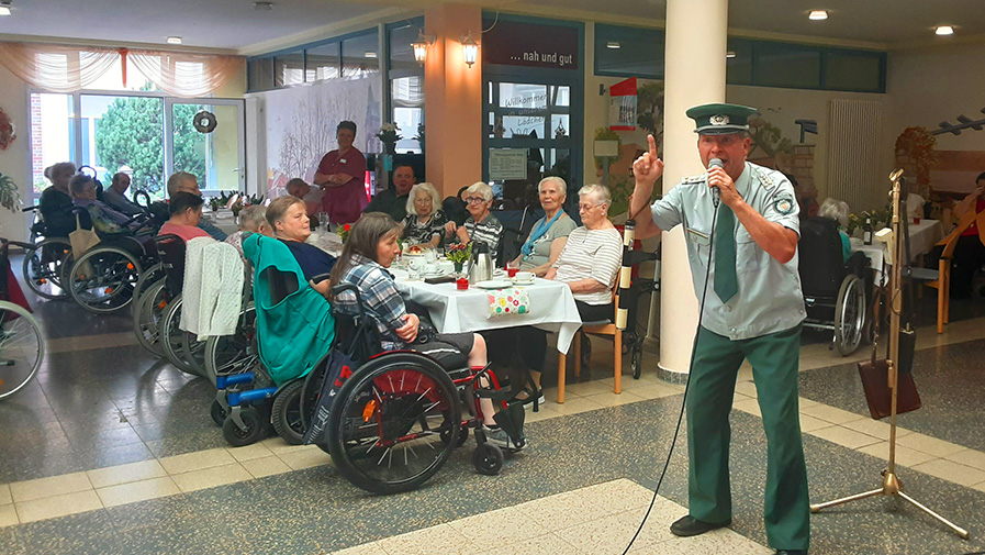 Police check in Dahme/Mark!