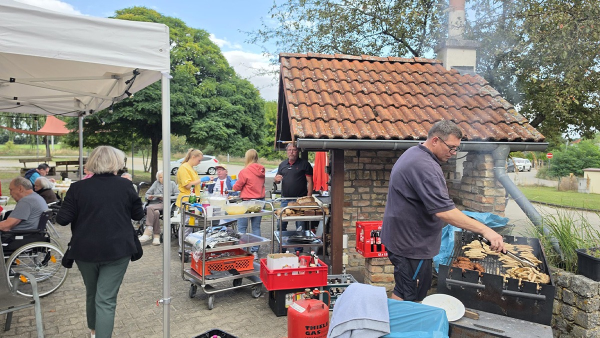 Ein geselliges Backofenfest