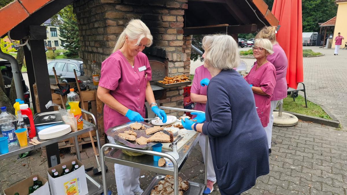 Baking oven festival in Grebs