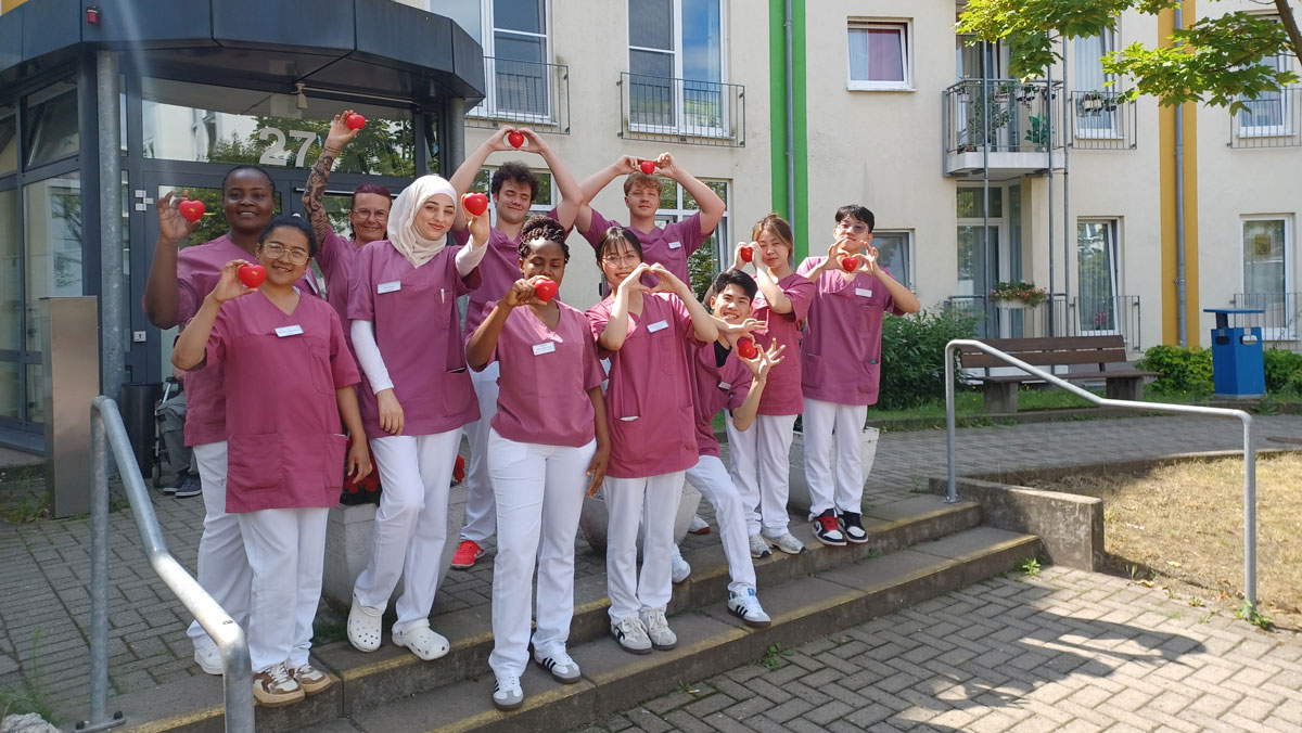 Welcome to Halle, dear trainees!
