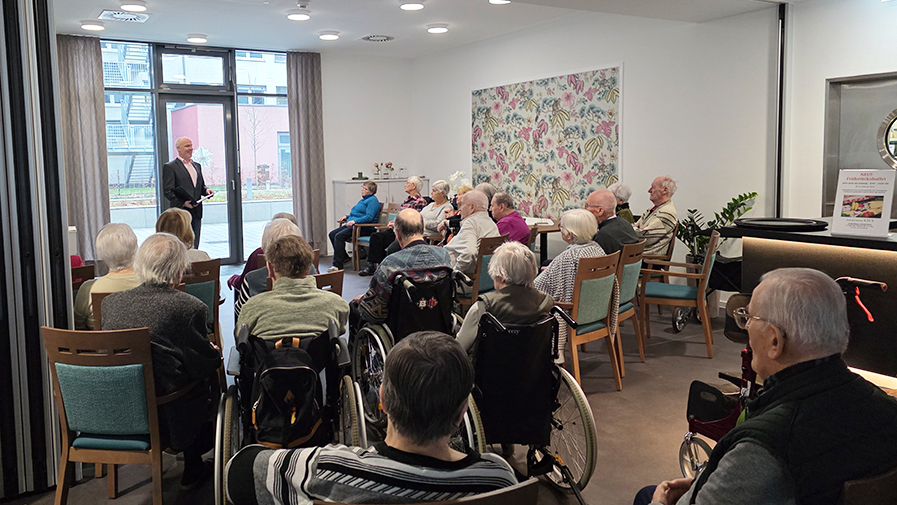 Opera singers as guests at the Hallorenring