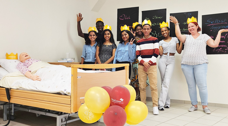 Inauguration of the care cabinet in Halle