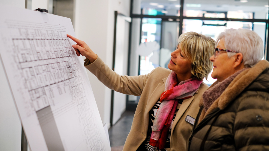 Successful first viewing day at the Am Hallorenring residence