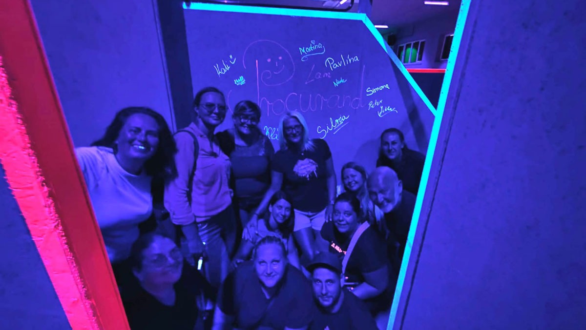 Team Lam works outing