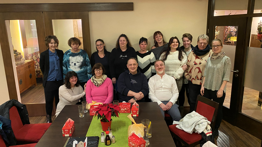 Christmas party at the Ludwigsfelde outpatient care centre
