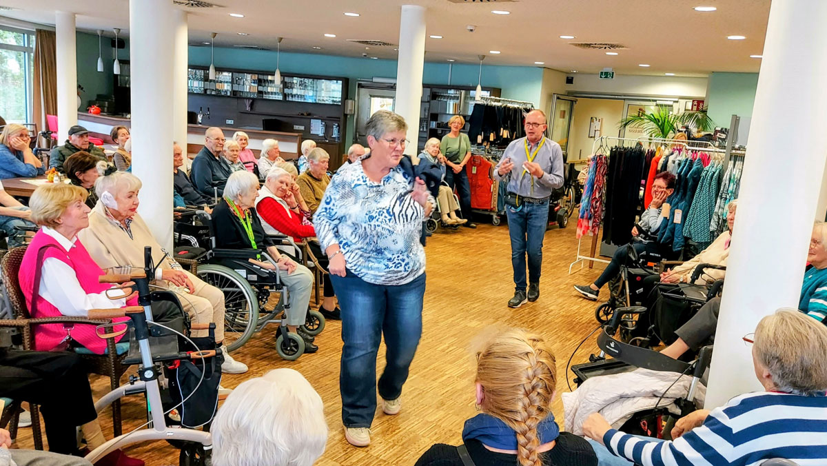 Fashion show at the Havelpalais