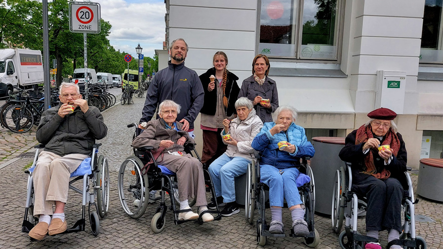 Excursion to Potsdam city centre