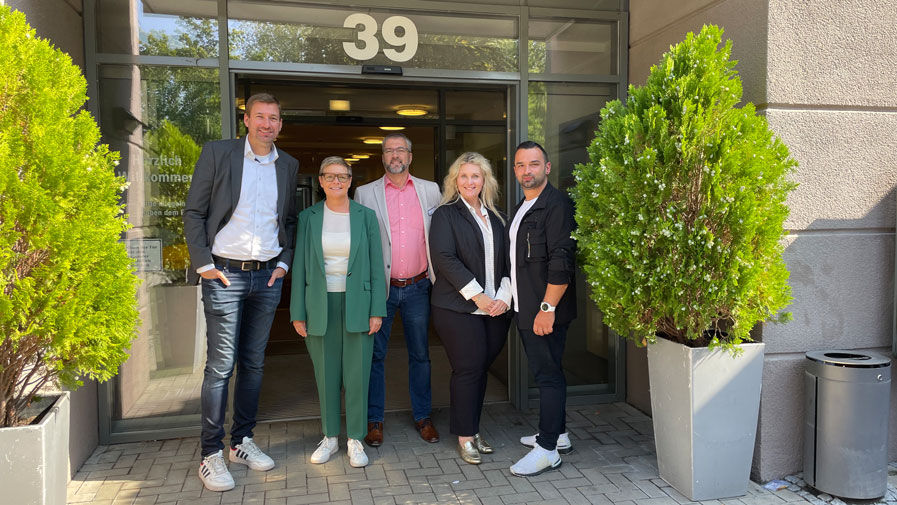 State Secretary Sabine Dittmar at the Havelpalais