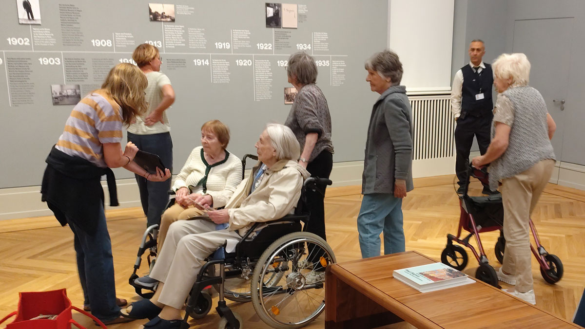 Museumsbesuch der Potsdamer