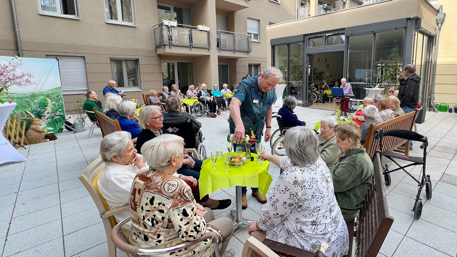 Easter bonfire in Potsdam