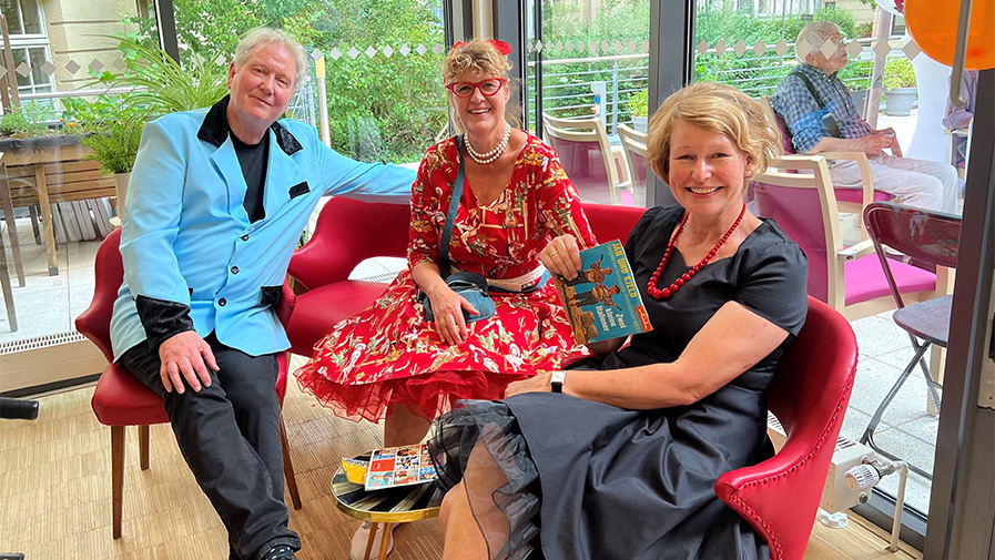 Summer theme party in Hegelallee