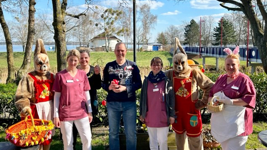 Easter celebration in Senftenberg