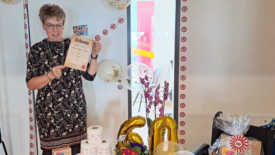 60th birthday at the Strausberg day care centre