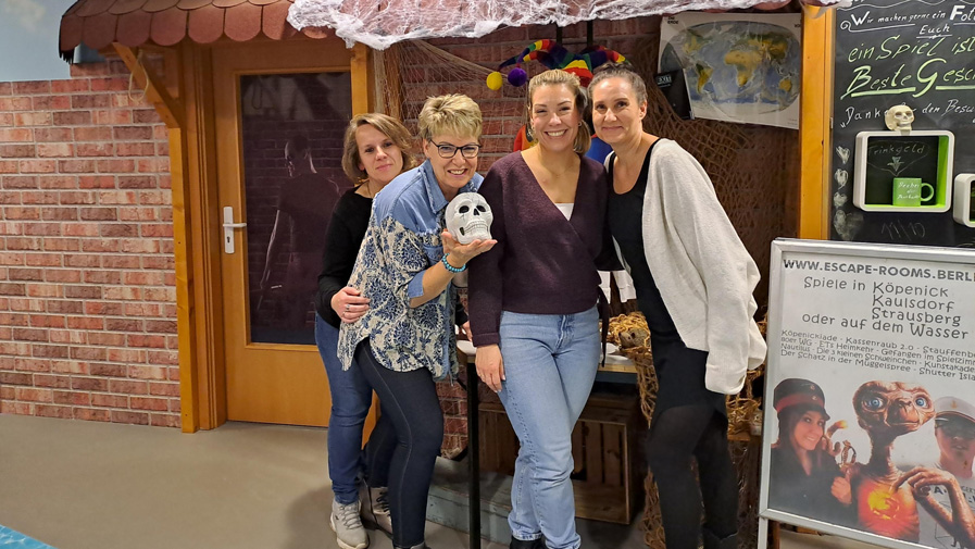 First team day at the Strausberg day care centre