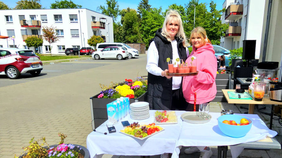 Sports festival in Wriezener Straße