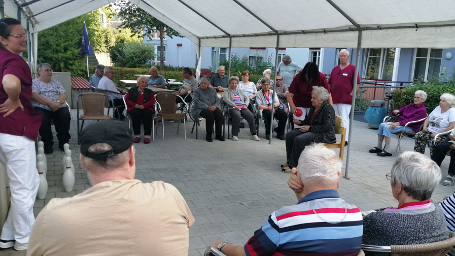 Outdoor bowling in Sulzbach-Rosenberg