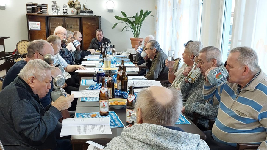 Men's regulars' table in Sulzbach-Rosenberg