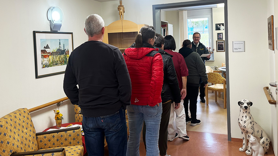 Jecken with jackets in Sulzbach-Rosenberg