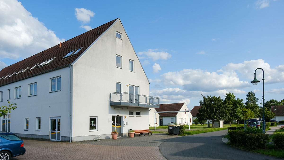 Außenansicht der Tagespflege Nächst Neuendorf